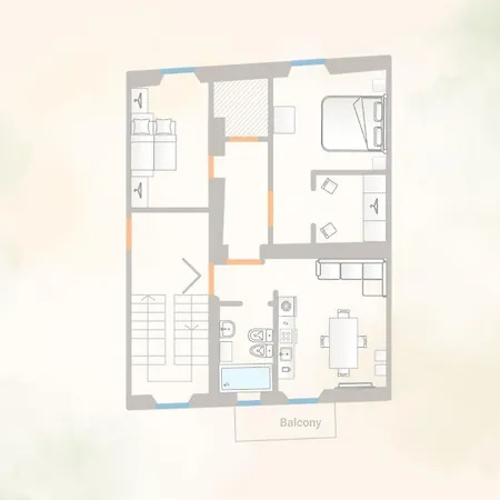 Zezio 44 By Rent Apartment *